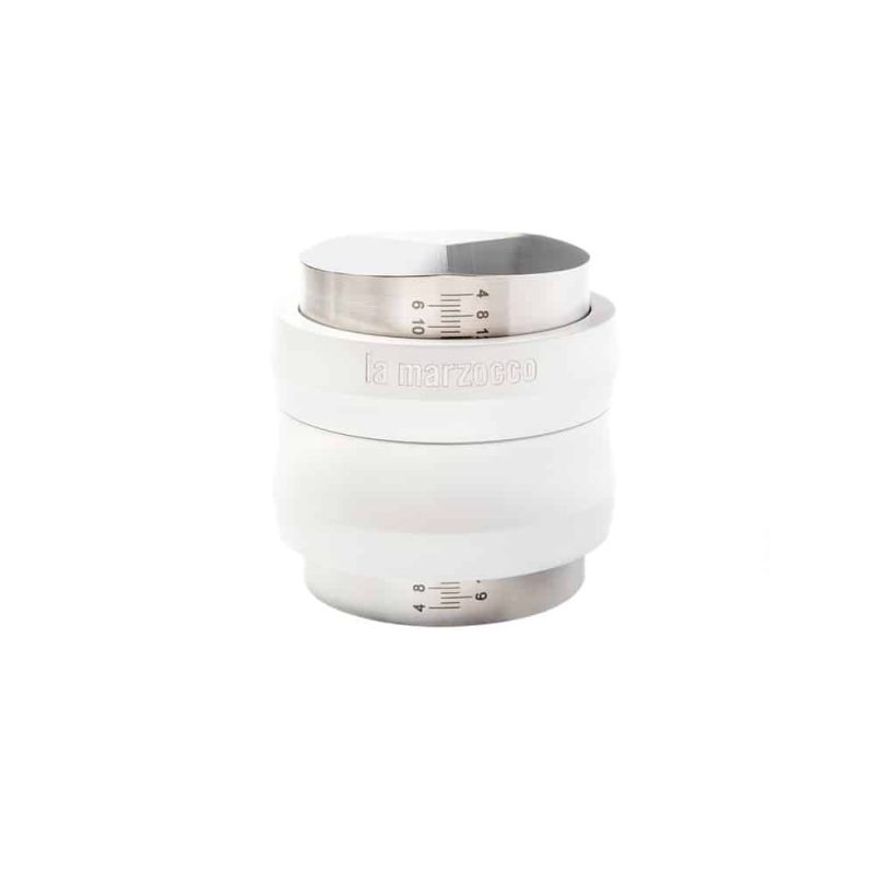Solo Coffee Tamper Distributor White Β La Marzocco Artpresso Design