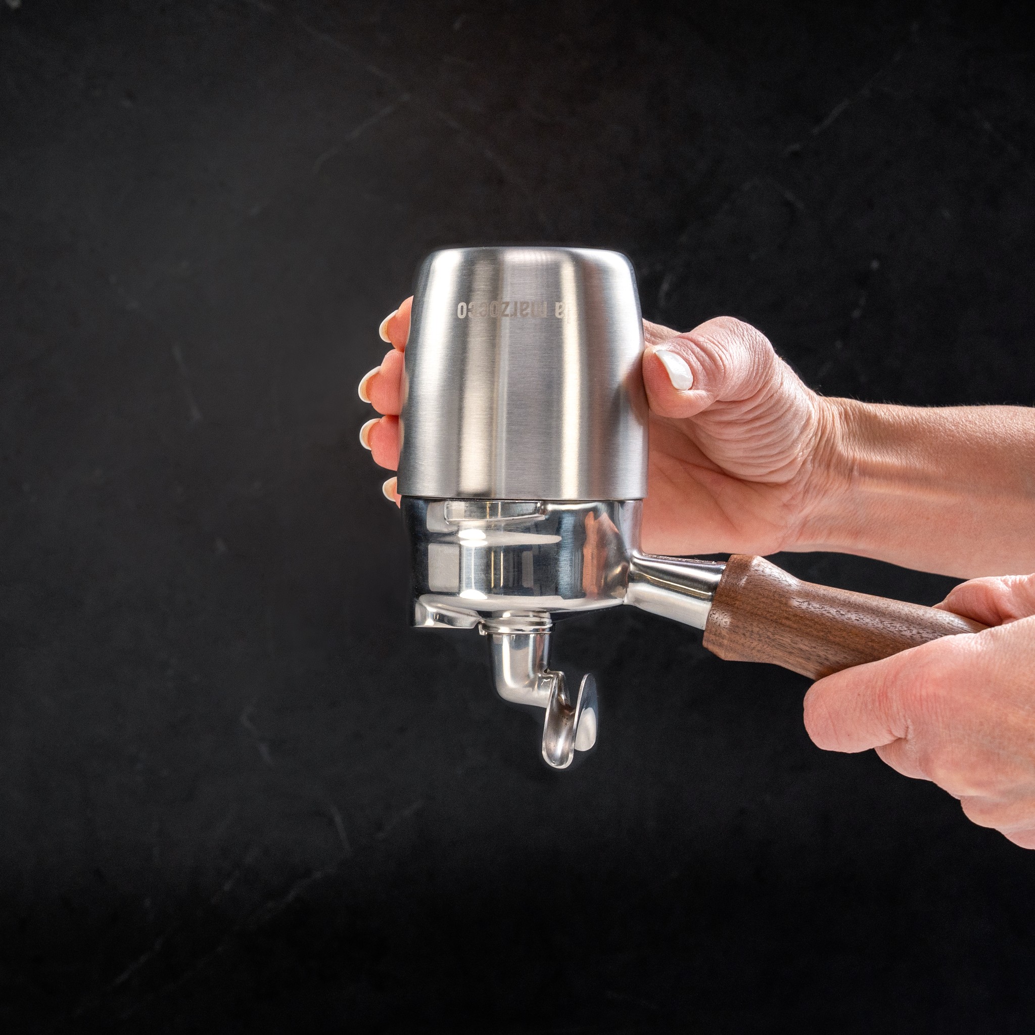 La Marzocco Double Wall Dosing Cup | Artpresso